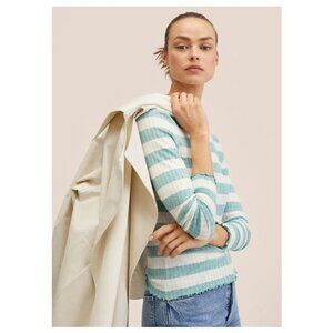 Mango Striped Jersey Long Sleeve